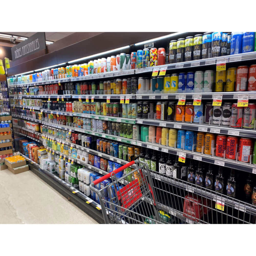 Comptoir à bière, vin et mets préparés Distribution CB : Vitrines réfrigérées et comptoirs réfrigérés commerciaux de haute qualité pour vos besoins en affichage. Solutions comptoir au Québec.