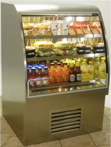 Distribution de comptoir réfrigéré de marque QBD
